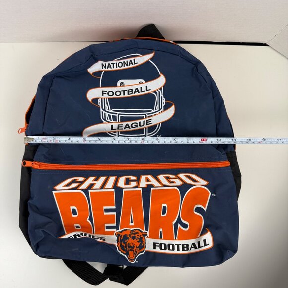 Vintage Chicago‎ Bears NFL Backpack Blue - Picture 14 of 14